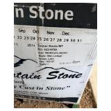 Box of Culture Stone - 100 Square Feet - Mountain Ledge Stone - Color Lehi