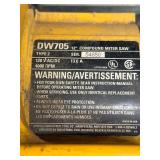 Dewalt 12" compound miter saw - WORKS