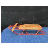 Vintage Champion F-38 metal/wood snow sled
