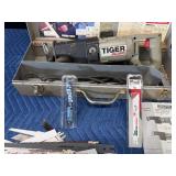Porter Cable Tiger Sawzall with case and blades and more