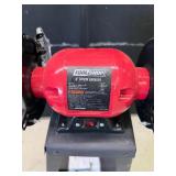Tool Shop 6" Bench Grinder on Stand -  Looks like its never been used