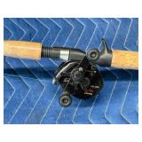 Shimano Bantam Mag Plus 250 Reel with Berkley Cherrywood Graphite 7ft Medium Casting Rod