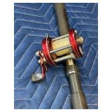 Ambassaduer 6000 (Sweden) Fishing Reel with Lew