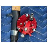 Ambassassduer 6000 Fishing Reel with Daiwa Custom Design Triforce 6ft Fishing Rod