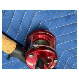 Ambassassduer 6000 Fishing Reel with Daiwa Custom Design Triforce 6ft Fishing Rod