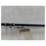 Ambassaduer Fishing Reel with Berkley Pro Select Classic Series IM7 Graphite 6ft 6" Medium Heavy Rod