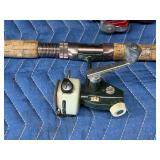Lot of 4 Fishing Rods and reels - See description for more info