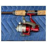 Lot of 4 Fishing Rods and reels - See description for more info