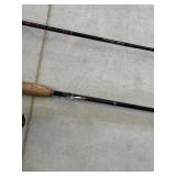 Lot of 4 Fishing Rods and Reels - One is a Fly Rod and reel - see description for more info