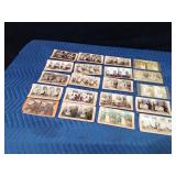 20 Antique stereoview cards (1891-1899)