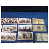 20 Antique stereoview cards (1891-1899)
