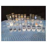 31 Different beer glasses
