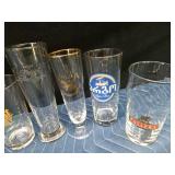 31 Different beer glasses
