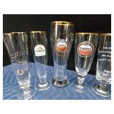 31 Different beer glasses
