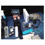 WII game with3 games, instructions, cords and naby accessories