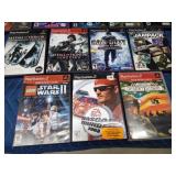 9 Games and 7 empty cases of Play Station 2