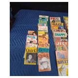 Vintage 10cent-50cent Adult comedy and other paperbacks