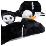 Mixed Home Décor, Kitchen & Plush Toy Lot – Wall Signs, Salt & Pepper Set, Penguin & Snake Plush