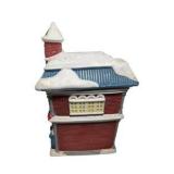 Winter Holiday Decor Snowman, Bell, Appetizer Plates & Porcelain Holiday DecorVictoria Station Holiday Ceramic Decor Lot