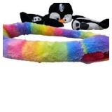 Mixed Home Décor, Kitchen & Plush Toy Lot – Wall Signs, Salt & Pepper Set, Penguin & Snake Plush
