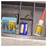 Tool Box of Archery Tips, Flitings, Accessories