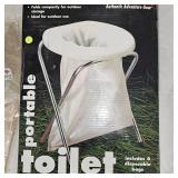 As New, Portable Toilet and 2 New Water Conditioners