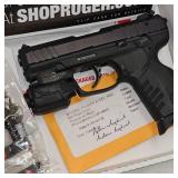 Ruger SR22, 22LR, Blued, 1Mag, Crimson Trace Laser