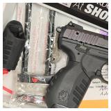 Ruger SR22, 22LR, Blued, 1Mag, Crimson Trace Laser