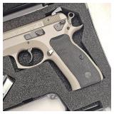 CZ 75 SP01 TAC, 9mm, Tan, 1 Mag, Threaded Barrel