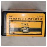 .30 Speer TMJ 110gr(M1 Carbine) 2 1/2 Boxes