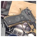 Beretta M92, 9mm, Bronze, Two Mags, Like New in Box