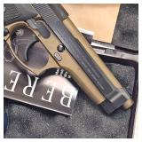 Beretta M92, 9mm, Bronze, Two Mags, Like New in Box