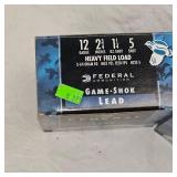3 Boxes Federal 12ga #5 Lead Shells