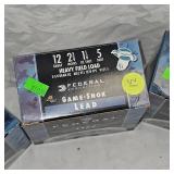 3 Boxes Federal 12ga #5 Lead Shells