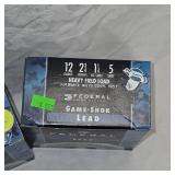 3 Boxes Federal 12ga #5 Lead Shells