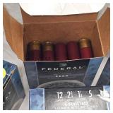3 1/2 Boxes Federal 12ga, #5 Lead Shells