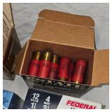 4 Boxes Federal 12 ga, #4 Lead Shells, Plus Box of Hulls