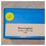 Remington 40SW 180gr FMJ Reloading Bullets-250