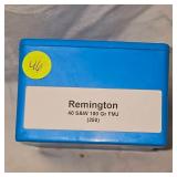 Remington 40SW 180gr FMJ Reloading Bullets-250