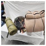 Nice Sleeping Bag, Bed Roll, and Misc