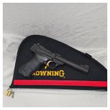 Browning BuckMark Camper 22LR, 22 Mags, Case