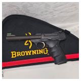 Browning BuckMark Camper 22LR, 22 Mags, Case