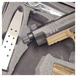 Springfield XDM  45, 45ACP, Threaded Barrel, 2 Mags in Case