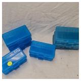 Case Gard P50, Qty 3 Ammo Boxes, 45ACP,40SW, Qty 7-9mm,380ACP