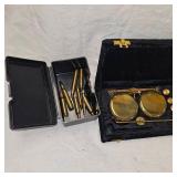 Brass Balance Scale in Fitted Box