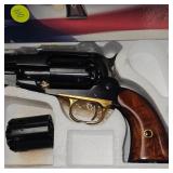 Pietta 1858 Rem, Steel, 44 Black Powder, 2 Cylinders