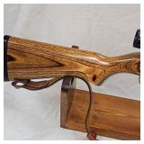 Ruger K10-22, Stainless, Bull Barrel, Laminated Stock, 2-7 Scope, Sling