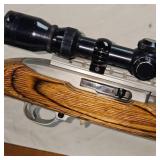 Ruger K10-22, Stainless, Bull Barrel, Laminated Stock, 2-7 Scope, Sling
