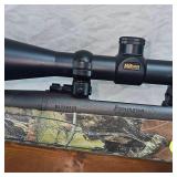 Remington 700ADL Camo, 270 Win, Nikon 4.5-14 Scope, Sling, Bipod