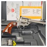 Ruger Single Six Stainles, Dual Cyl., 22LR,22Mag, Like New
